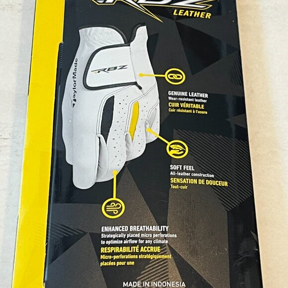 TAYLORMADE RBZ Mens Leather Golf Glove L XL - Left Handle - PING Adidas Nike FJ - Picture 4 of 5